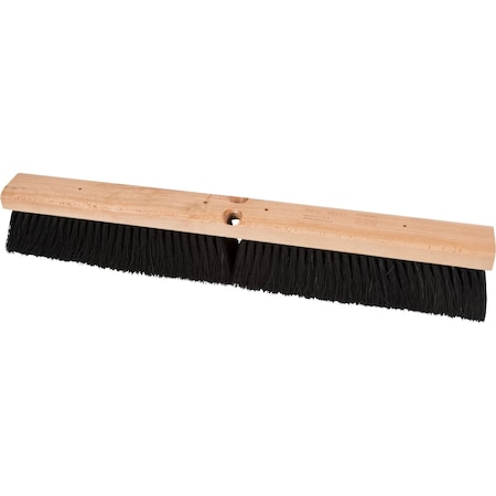 Pferd 24" Medium Sweep Floor Brush - Black Tampico Fill, 3" Trim 89253